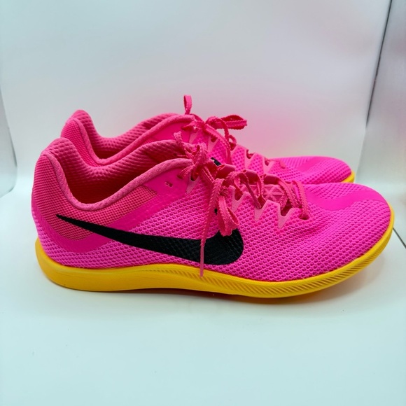 Nike Zoom Rival Men’s Size 10 Woman’s 11.5 Distance Track & Field Spikes Pink - Picture 3 of 10